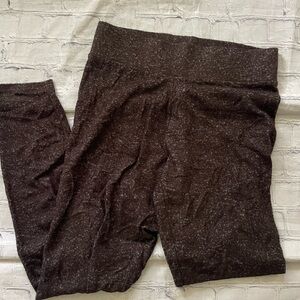 LC Lauren Conrad Chocolate Fleece Pajama Bottoms